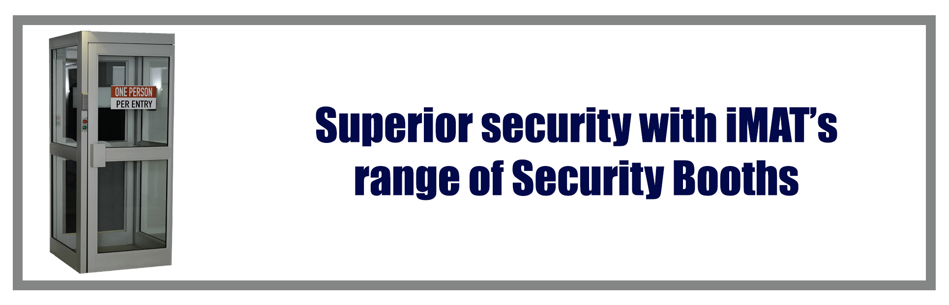 iMAT Manufacturing access-control hardware — slide 4